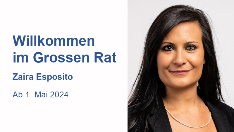 Willkommen im Grossen Rat Zaira Esposito 1